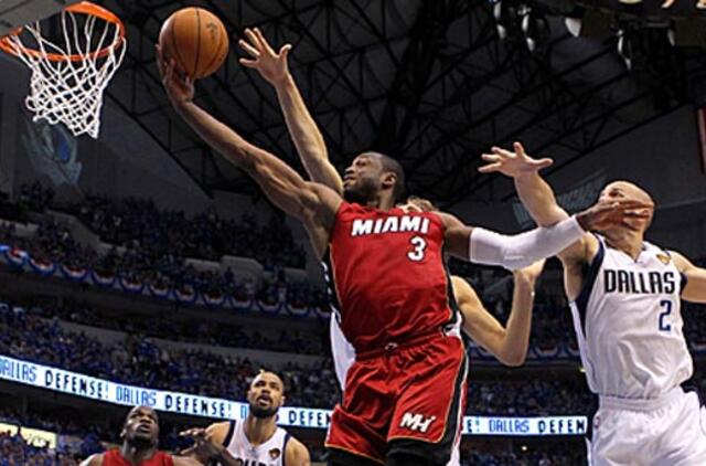 "Miami Heat" komanda NBA finalo serijoje išsiveržė į priekį