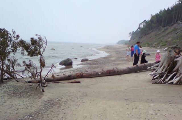 Patikslinta Baltijos jūros kranto linija