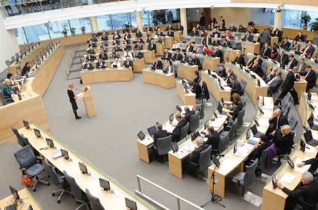 Seimas balsavo už naują Nacionalinės kovos su korupcija programą