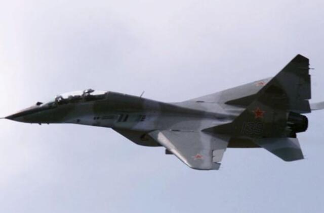 Sudužo Rusijos naikintuvas "MiG-29", žuvo du žmonės