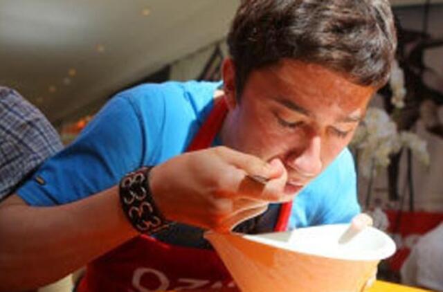 Vilniuje pasiektas ledų valgymo pasaulio rekordas