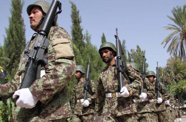 Afganistano pajėgos perima atsakomybę už saugumą