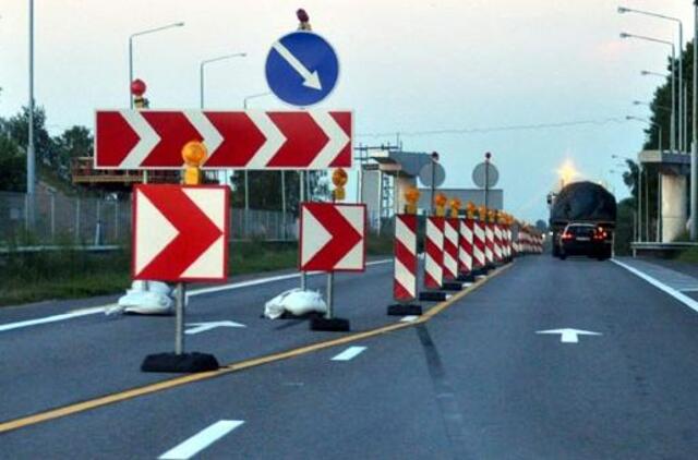 Automagistralėje Vilnius–Klaipėda atidaromi rekonstruoti kelio ruožai ir viadukai