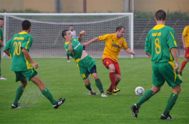"FC Klaipėda" pralaimėjo Kauno komandai