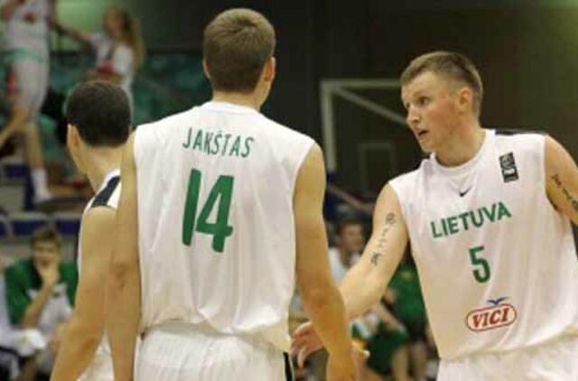 Jaunių rinktinė po labai atkaklios kovos nusileido JAV ekipai