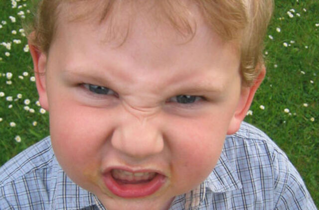 Kai vaikas pyksta