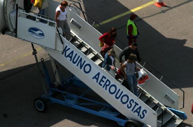 Kauno oro uostas šiemet aptarnavo 40 proc. daugiau keleivių nei pernai