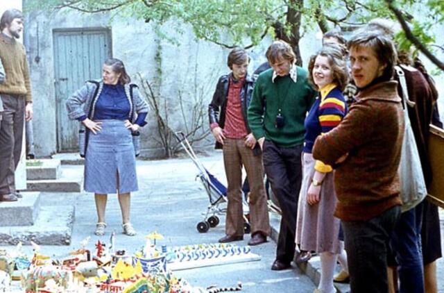 Klaipėdos akvarelės: namai ir žmonės (207)