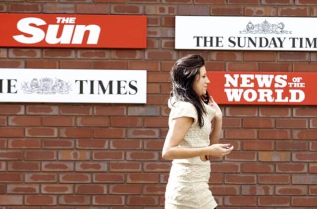 Po pasiklausymų skandalo nutraukiama britų bulvarinio laikraščio "News of the World" leidyba