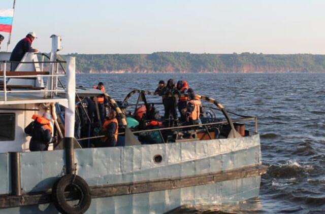 Pranešta, kad šeši dingusieji Volgos upėje nuskendusio laivo keleiviai - gyvi