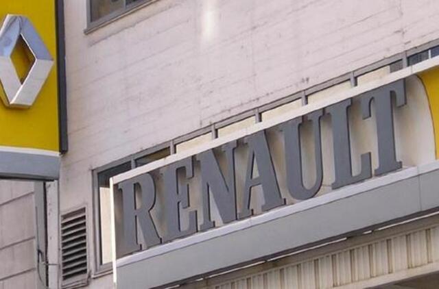 "Renault" automobilių pardavimas šiek tiek smuko