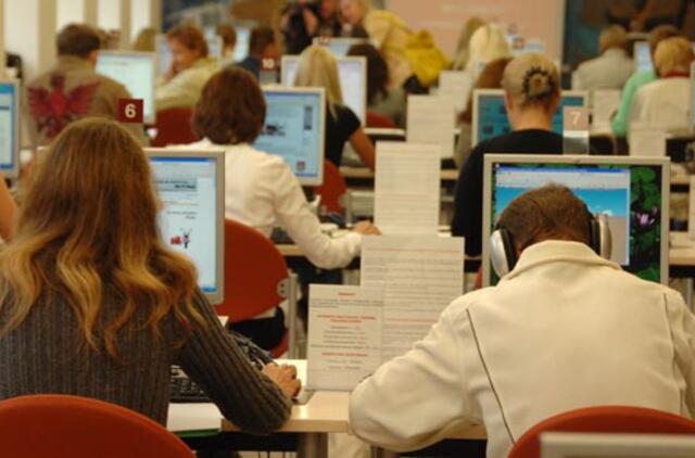 Šalies gyventojai dar nenoriai naudojasi modernesnėmis interneto paslaugomis