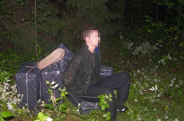 Sulaikyti kontrabandinių cigarečių kroviniai