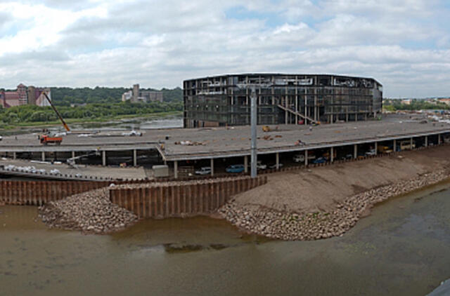 "Žalgirio" arena pastatyta