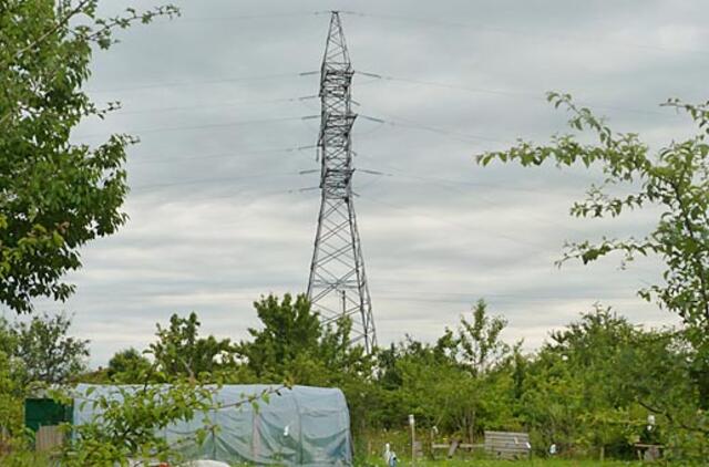 Džiaugsmą sodo sklypu apkartino elektros tinklai