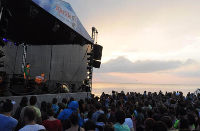 Festivalis "Karklė 2011" pakeitė orų prognozę