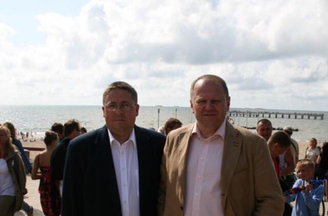 Kaliningrado gubernatorius žavėjosi Palangos tiltu