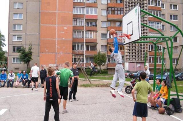 Klaipėdoje - kiemo krepšinis