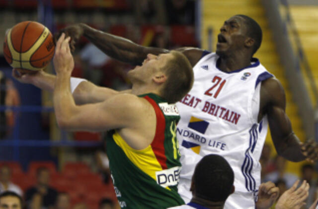 Lietuvos rinktinės laukia britų egzaminas