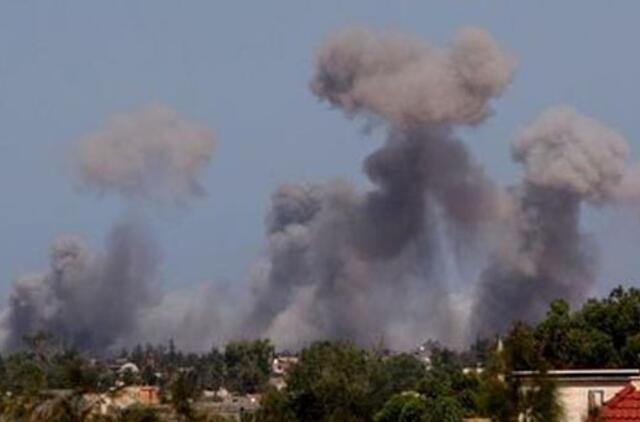 NATO aviacija vėl atakavo Tripolį