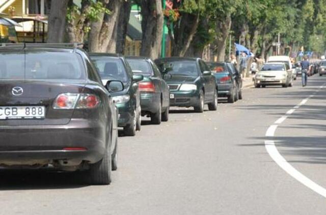 Palanga pradeda tvarkyti gatves ir stovėjimo aikšteles