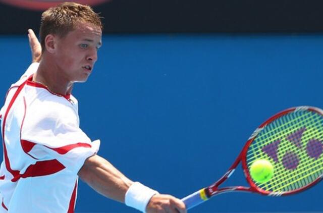 Ričardas Berankis pasaulio reitinge - 114-as,  Laurynas Grigelis - 237-as