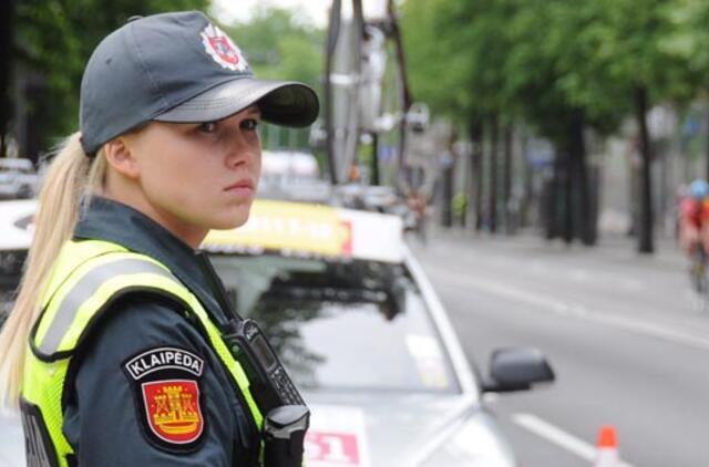 Savaitgalį mieste dirbs gausios policijos pajėgos