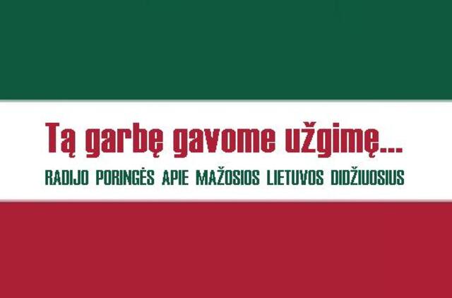 Tą garbę gavome užgimę...Jokūbas Stikliorius