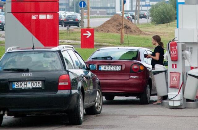 Vairuotojų kišenes krausto ir indeksas