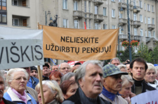 Valdžia senjorams ruošia "siurprizą"