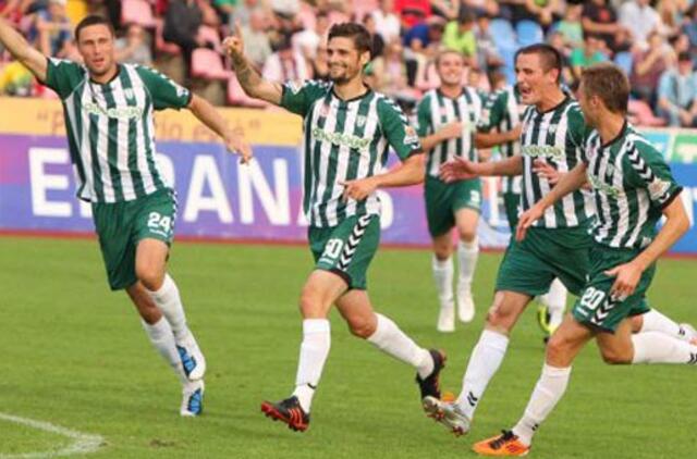 Vilniaus "Žalgirio" futbolininkai tapo A lygos lyderiais