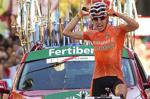 19-ąjį "Vuelta a Espana" etapą laimėjo ispanas Igoris Antonas Ernandesas