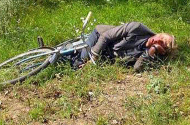 Dviratininkui Vokietijoje nustatytas 5,6 promilės girtumas