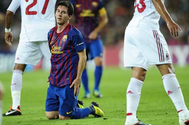 "FC Barcelona" pirmąsias Čempionų lygos rungtynes sužaidė lygiosiomis