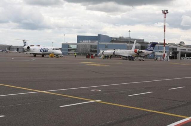 Grasinta susprogdinti Vilniaus oro uostą