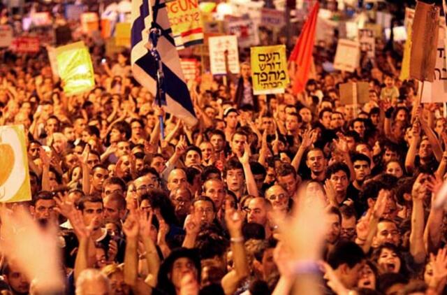 Izraelyje vyko didžiausias šalies istorijoje protestas dėl socialinių problemų