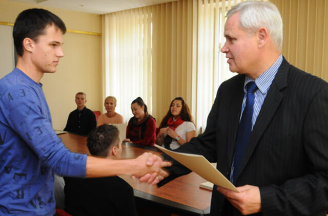 Klaipėdos meras pagerbė lengvaatlečius