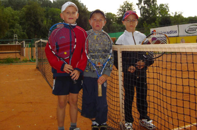 Klaipėdos teniso perliukų pergalės