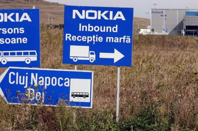 "Nokia" atleis dar 3 tūkst. 500 darbuotojų ir uždarys gamyklą