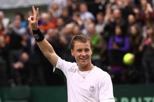 Ričardas Berankis laimėjo ir pateko į ketvirtfinalį