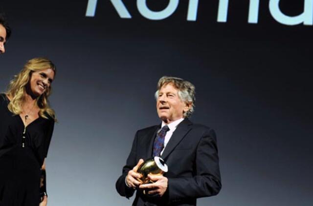 Romanas Polanskis pagaliau atsiėmė apdovanojimą už kūrybos visumą