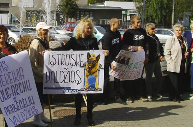 Vicemerų rinkimus rajone lydėjo protestai