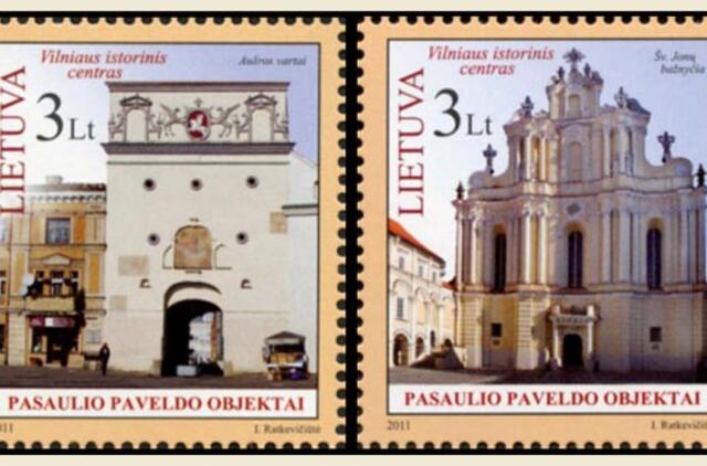 Į apyvartą išleidžiami du nauji pašto ženklai
