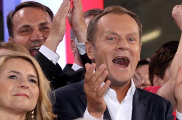 Lenkijos parlamento rinkimus laimi Piliečių platforma