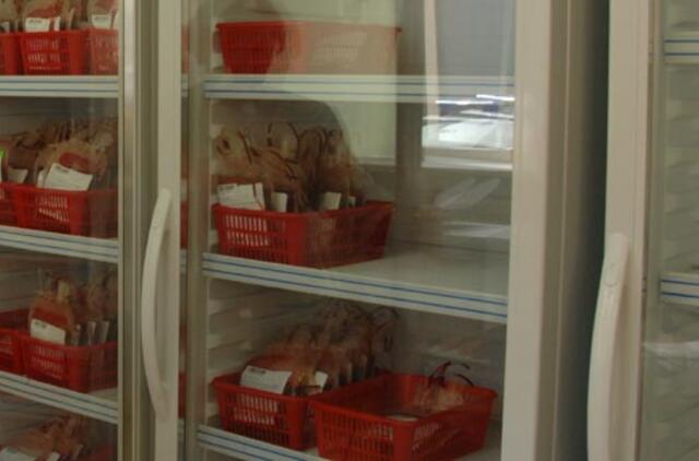 Ministerija: gydymo įstaigose naudojamas geros kokybės kraujas