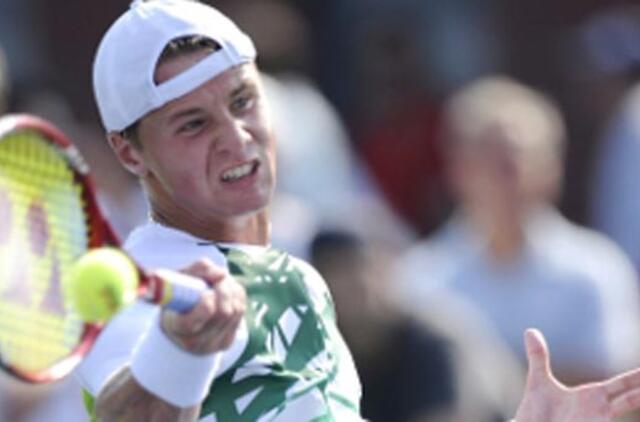 Ričardas Berankis ir kolumbietis Alejandro Falla Belgijoje laimėjo pirmąją kovą