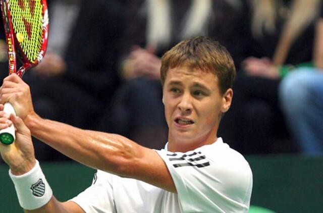 Ričardas Berankis pasaulio reitinge - 112-as, o Laurynas Grigelis - 206-as