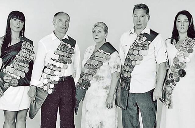 Sportiškajai Nikitinų šeimynai - istorinė sukaktis