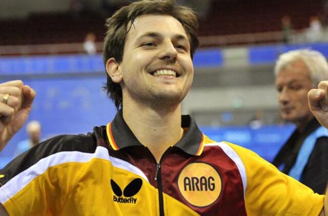 Stalo tenisininkas Timo Bollis penktą kartą tapo Europos vienetų čempionu