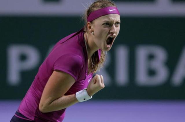 WTA čempionate - čekės Petros Kvitovos triumfas